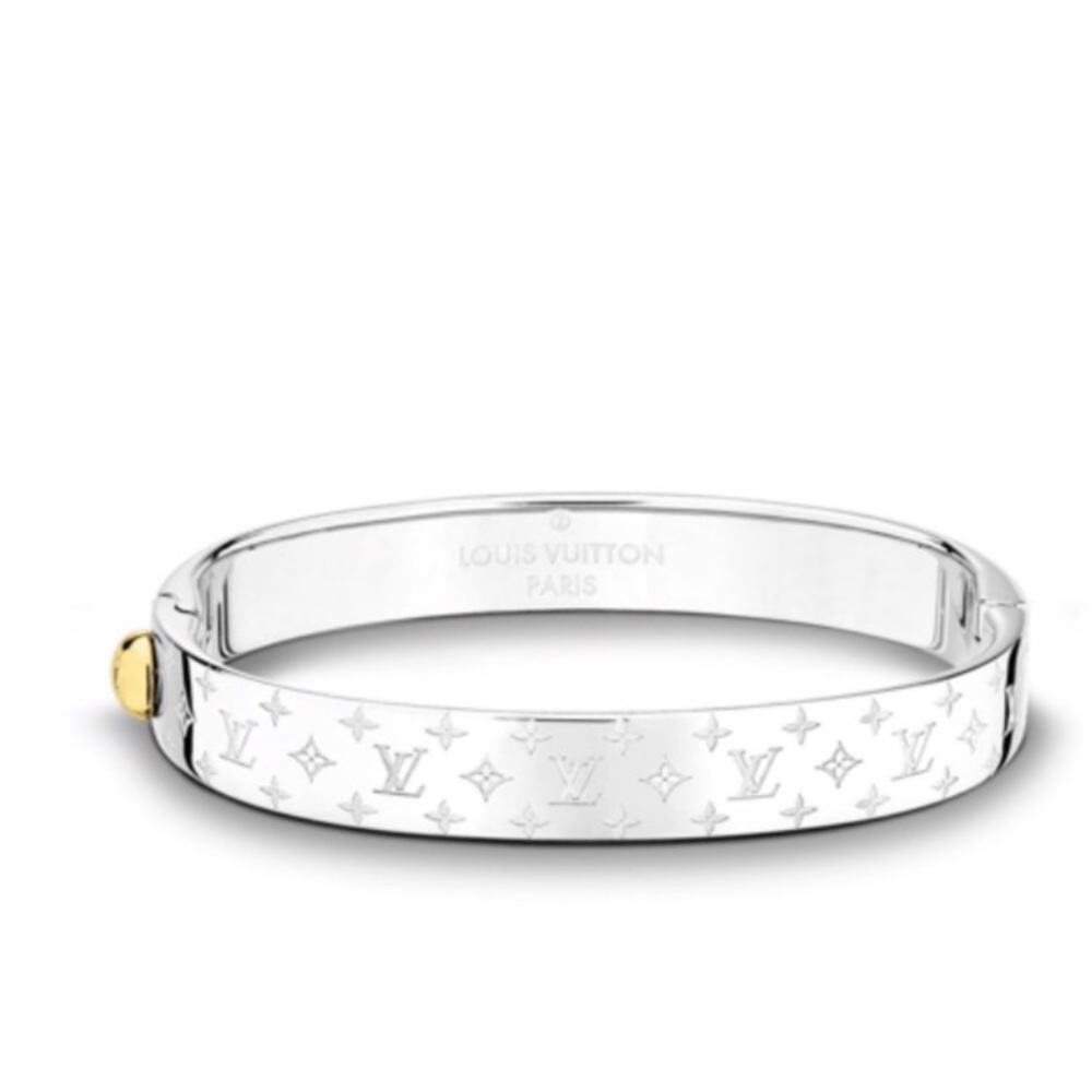 Louis Vuitton silver bangle